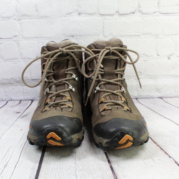 OBOZ Bridger Mid B-Dry Brown Waterproof Hiking Trail Boots Size US 12 - Picture 4 of 9